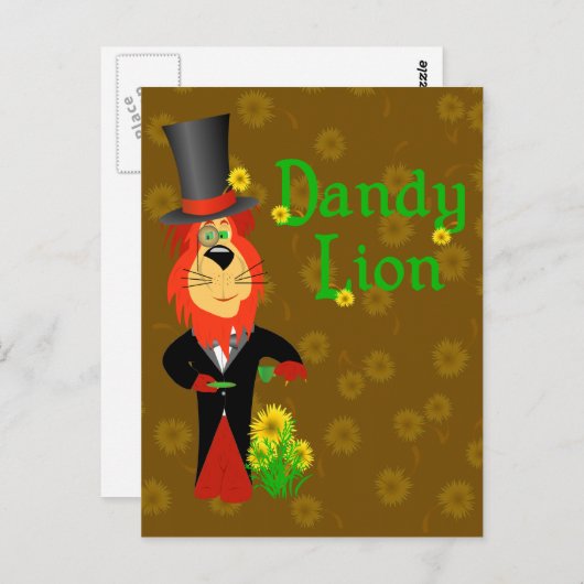 Carte postale Dandylion (Devant / Derrière)