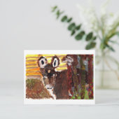 Carte postale d'âne de la vallée paisible (Debout devant)