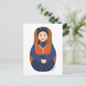 Carte postale Dane, Rømø Matryoshka (Debout devant)