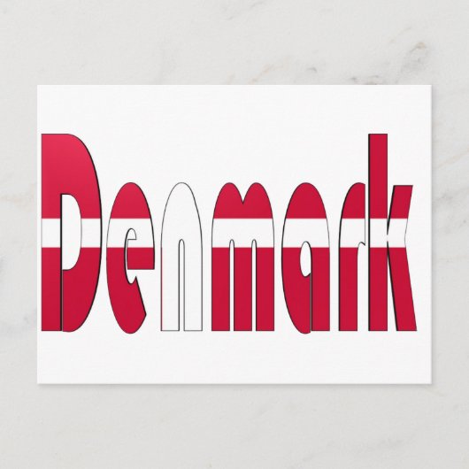 Carte Postale Danemark (Devant)
