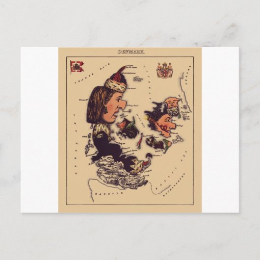 Carte Postale Danemark (Devant)