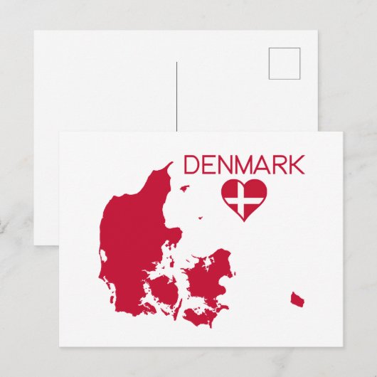 Carte Postale Danemark (Devant / Derrière)