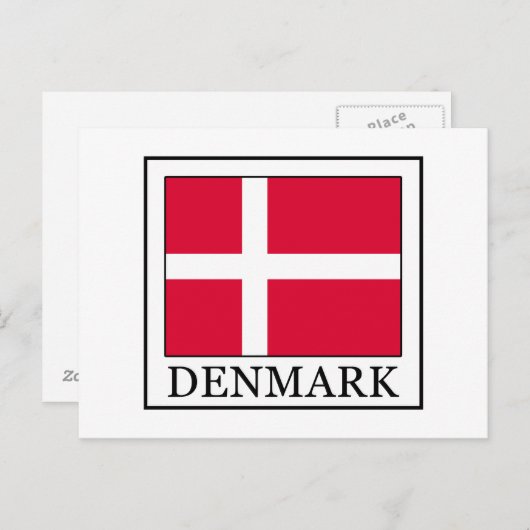 Carte Postale Danemark (Devant / Derrière)