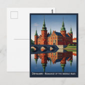 Carte Postale Danemark - Château de Frederiksborg (Devant / Derrière)