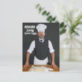 Carte Postale Danemark cool 100% hygge-cosy nourriture! (Debout devant)