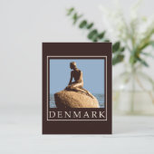 Carte Postale Danemark Little Mermaid (Debout devant)