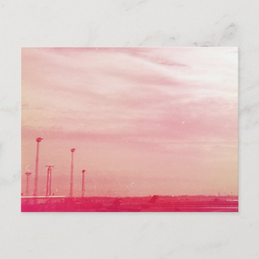 Carte Postale Danemark rose (Devant)