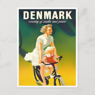 Carte postale Danemark vintage
