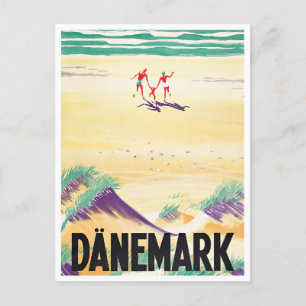 Carte postale Danemark vintage