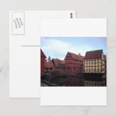 Carte Postale Danemark Voyages (Devant / Derrière)