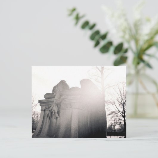 carte postale d'ange céleste (Debout devant)