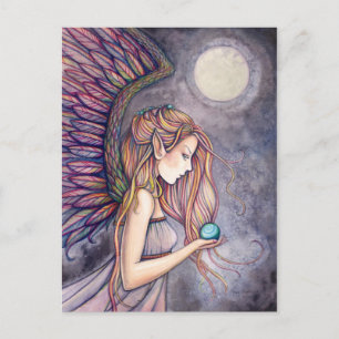 Carte postale d'ange par Molly Harrison