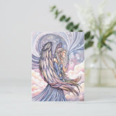 Carte postale d'ange par Molly Harrison (Debout devant)