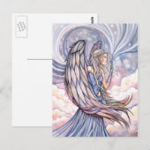 Carte postale d'ange par Molly Harrison (Devant / Derrière)