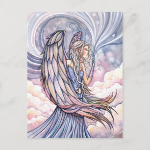 Carte postale d'ange par Molly Harrison