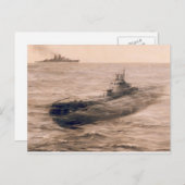 Carte Postale Danger qui s'agite (Devant / Derrière)