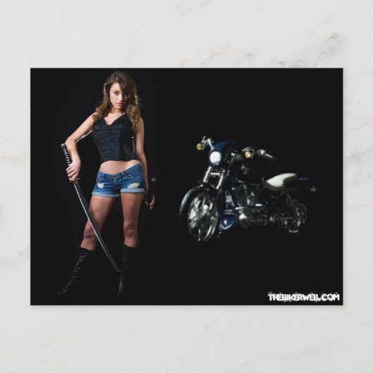Carte Postale Dangerous Biker (Devant)