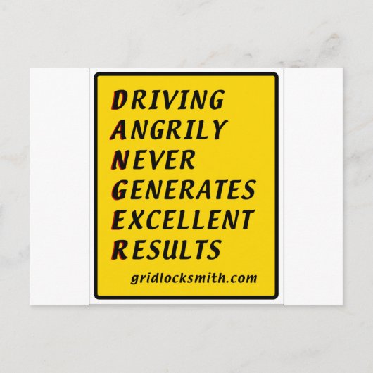 Carte Postale DANGERsign (Devant)