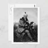 Carte Postale Daniel Boone (Devant / Derrière)
