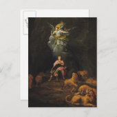 Carte Postale Daniel dans le Den des Lions (Devant / Derrière)