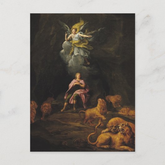 Carte Postale Daniel dans le Den des Lions (Devant)