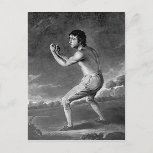 Carte Postale Daniel Mendoza, gravé par Henry Kinsbury, 1789