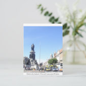 Carte Postale Daniel O'Connell Monument image & Dublin Spire (Debout devant)