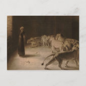 Carte Postale Daniel's Answer to the King by Briton Riviere (Devant)