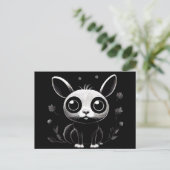 Carte postale d'animal de dessin animé de style ré (Debout devant)