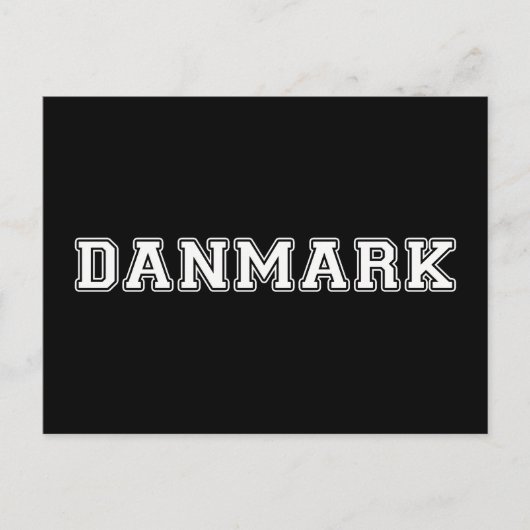 Carte Postale Danmark (Devant)