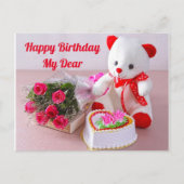 Carte postale d'anniversaire (Devant)