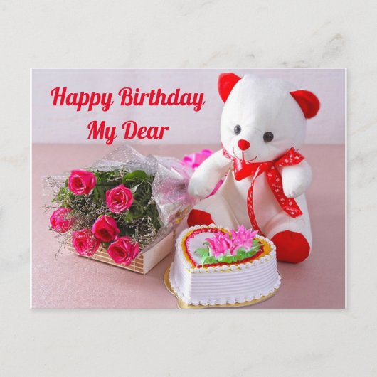 Carte postale d'anniversaire (Devant)