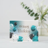 Carte postale d'anniversaire (Debout devant)