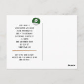 Carte postale d'anniversaire 14 ans Billiard Balls (Dos)