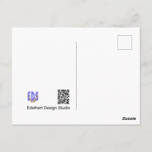 Carte postale d'anniversaire aux Amanites tue-mouc (Dos)