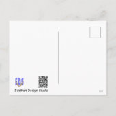 Carte postale d'Anniversaire aux Confleurs et papi (Dos)