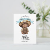 Carte postale d'anniversaire Cowboy Joyeux Anniver (Debout devant)