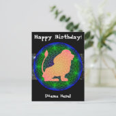 Carte postale d'anniversaire Leo (Debout devant)