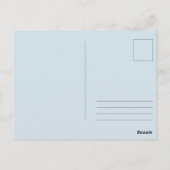 Carte postale d'anniversaire mignonne de Boston Te (Dos)