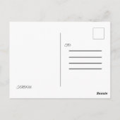 Carte postale d'anniversaire Nombres 6:24-26 Fleur (Dos)