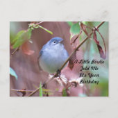 Carte postale d'anniversaire Postcrossing Little B (Devant)