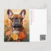 Carte postale d'annonce de chiot (Devant)