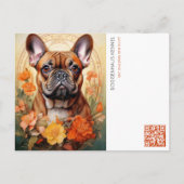 Carte postale d'annonce de chiot (Devant)