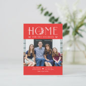 Carte postale d'annonce de déménagement avec photo (Debout devant)