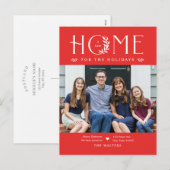 Carte postale d'annonce de déménagement de maison (Devant / Derrière)