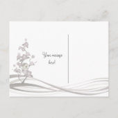 Carte postale d'annonce de déménagement de maison  (Dos)