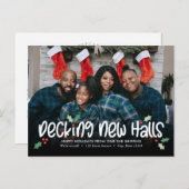 Carte postale d'annonce de déménagement pour les f (Devant / Derrière)