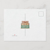 Carte postale d'annonce de déménagement Vintage  N (Dos)