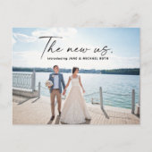 Carte postale d'annonce de fuite pour 'Le Nouveau (Devant)