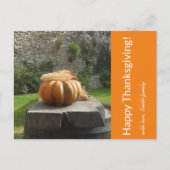 Carte postale d'annonce de Joyeux Thanksgiving (Devant)